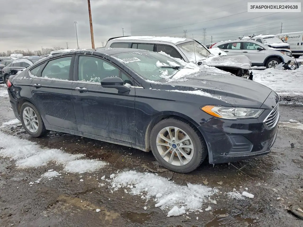 3FA6P0HDXLR249638 2020 Ford Fusion Se