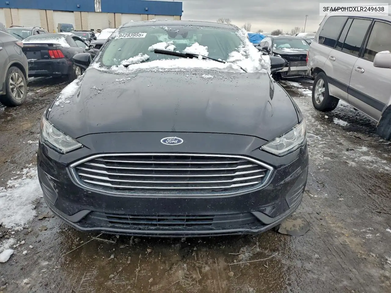 3FA6P0HDXLR249638 2020 Ford Fusion Se