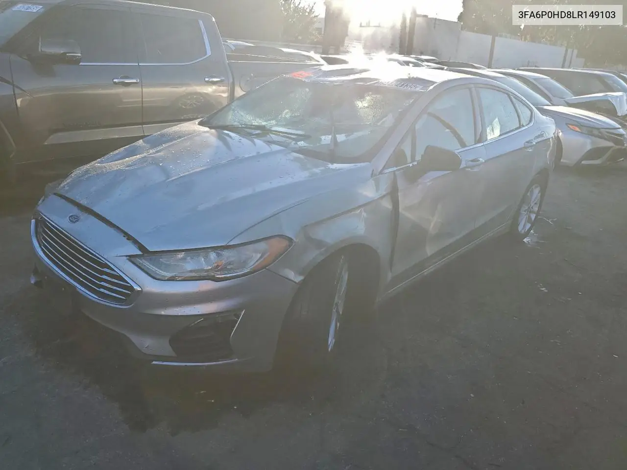 3FA6P0HD8LR149103 2020 Ford Fusion Se