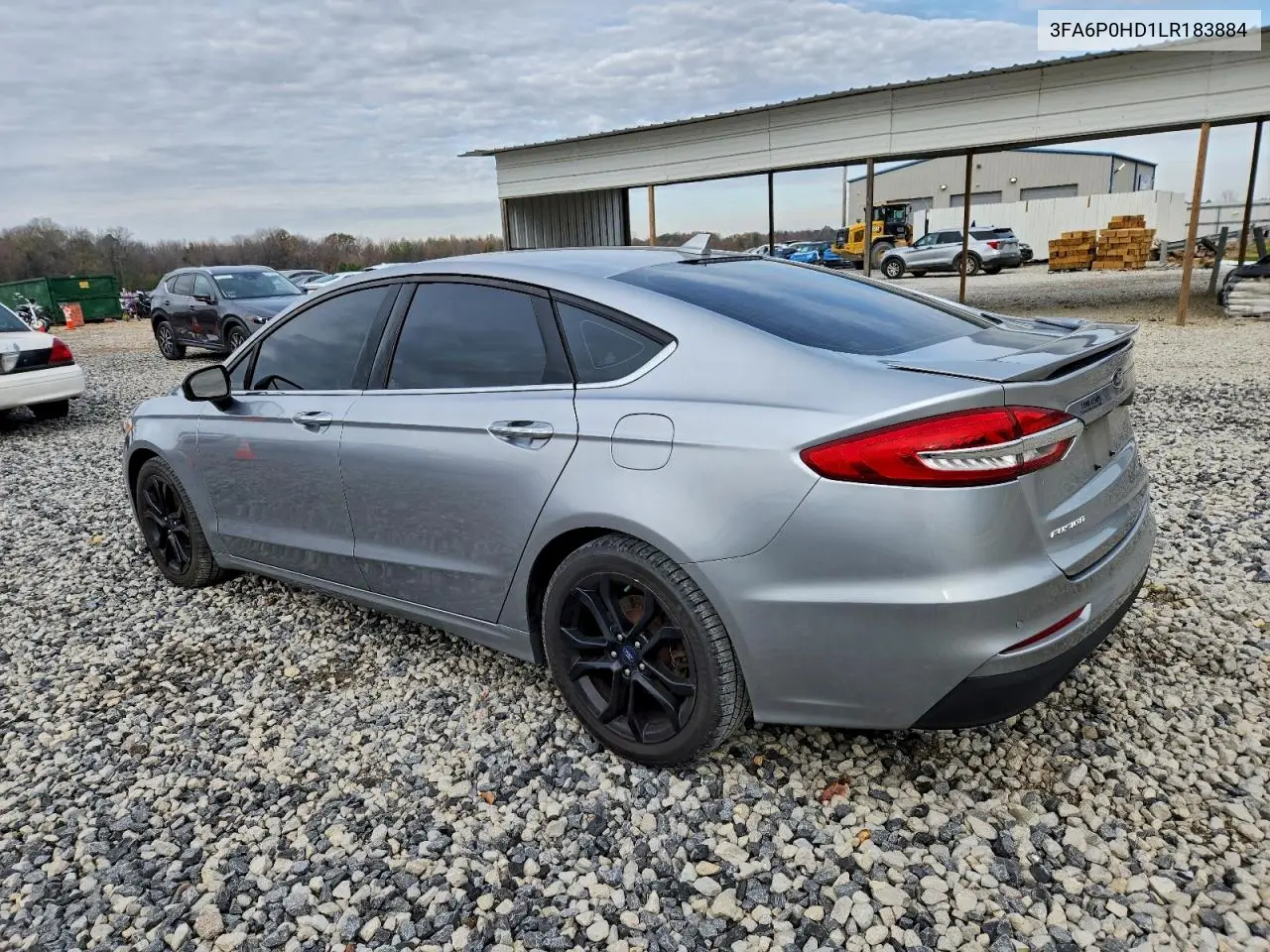 3FA6P0HD1LR183884 2020 Ford Fusion Se