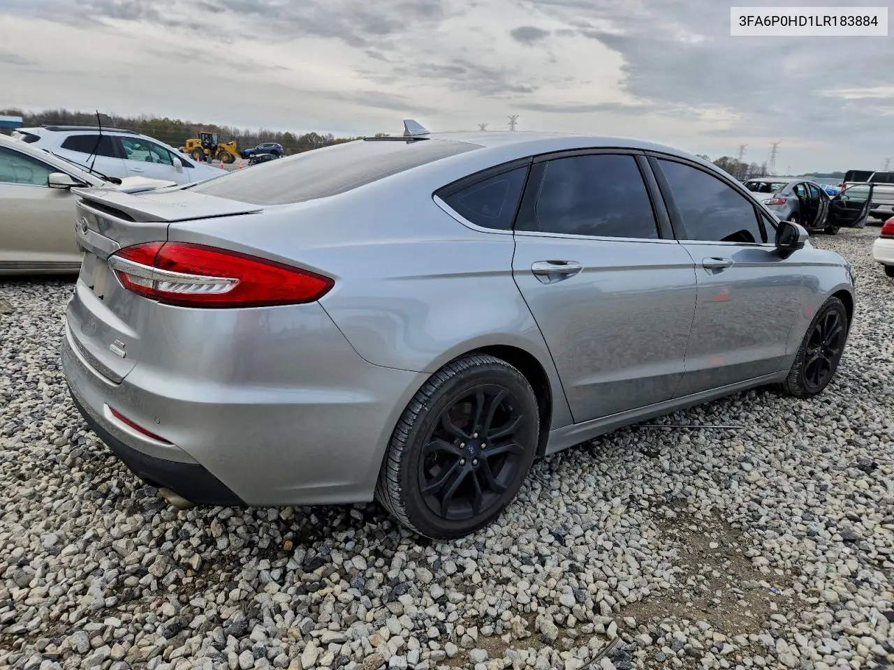 3FA6P0HD1LR183884 2020 Ford Fusion Se