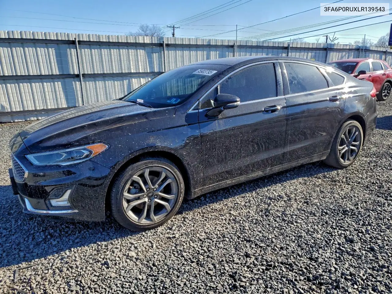 3FA6P0RUXLR139543 2020 Ford Fusion Titanium