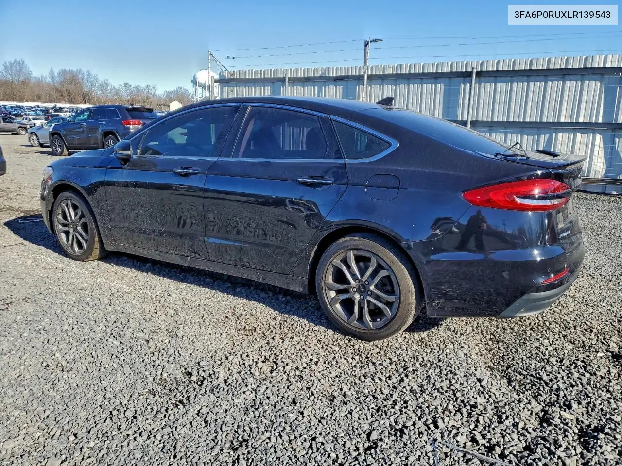 3FA6P0RUXLR139543 2020 Ford Fusion Titanium