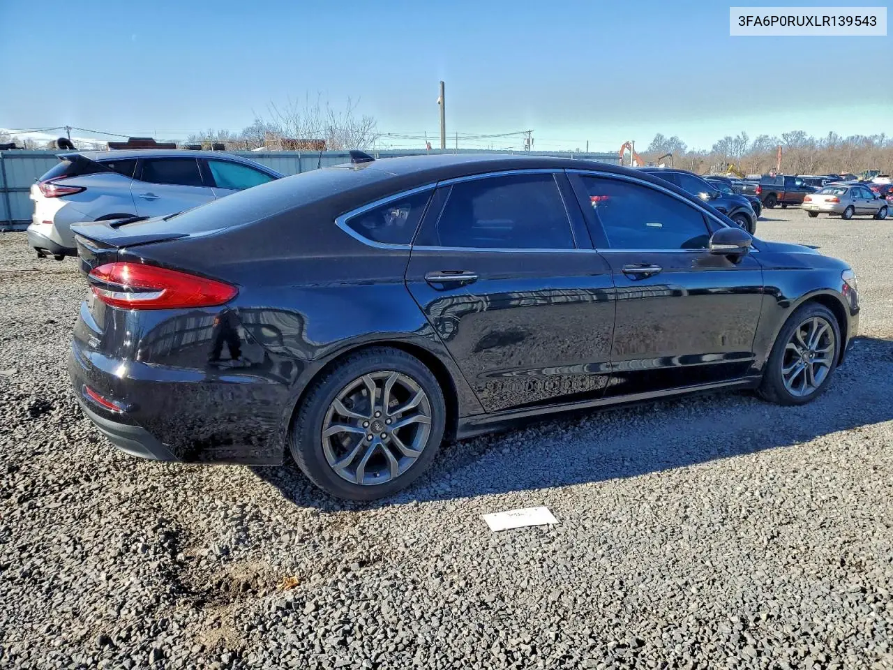3FA6P0RUXLR139543 2020 Ford Fusion Titanium