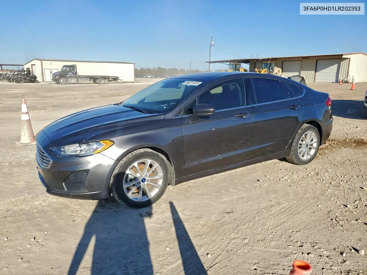 3FA6P0HD1LR202353 2020 Ford Fusion Se