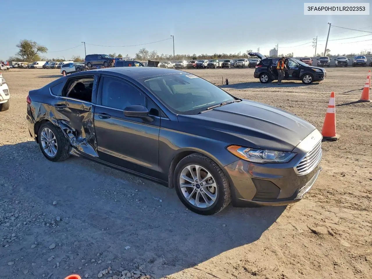 3FA6P0HD1LR202353 2020 Ford Fusion Se