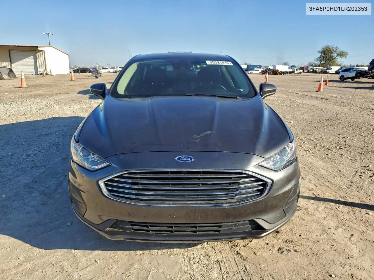 3FA6P0HD1LR202353 2020 Ford Fusion Se