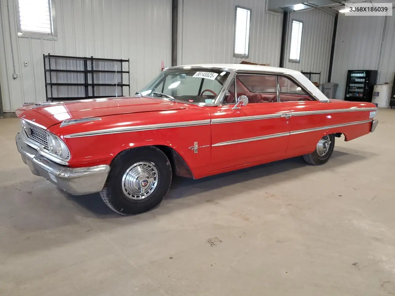 3J68X186039 1963 Ford Galaxie500