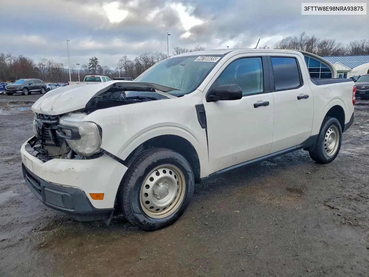 3FTTW8E98NRA93875 2022 Ford Maverick Xl