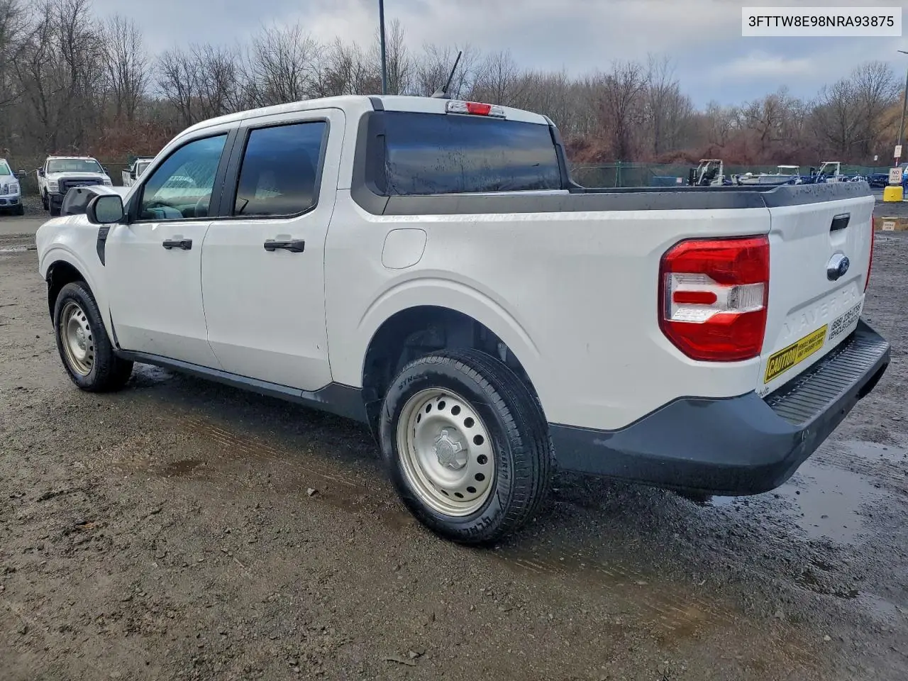 3FTTW8E98NRA93875 2022 Ford Maverick Xl