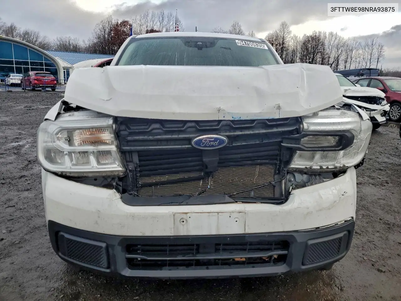 3FTTW8E98NRA93875 2022 Ford Maverick Xl