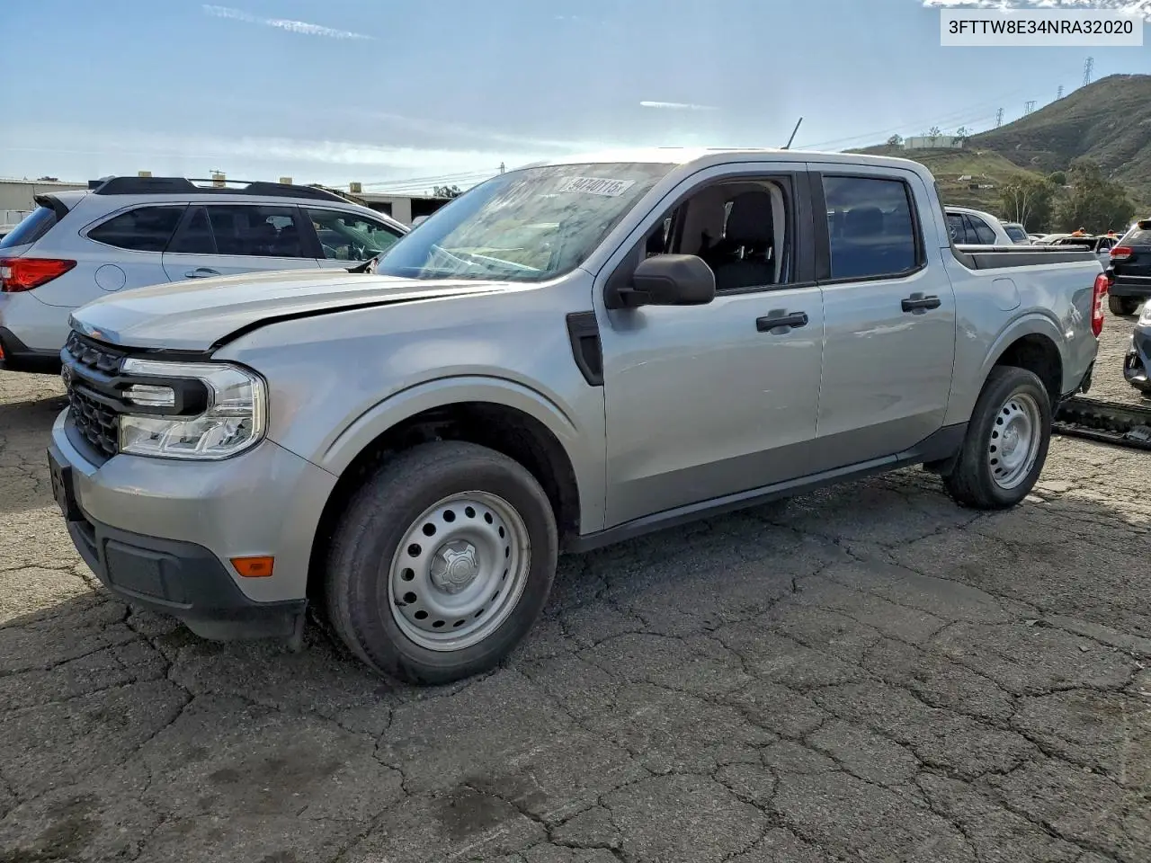 3FTTW8E34NRA32020 2022 Ford Maverick Xl
