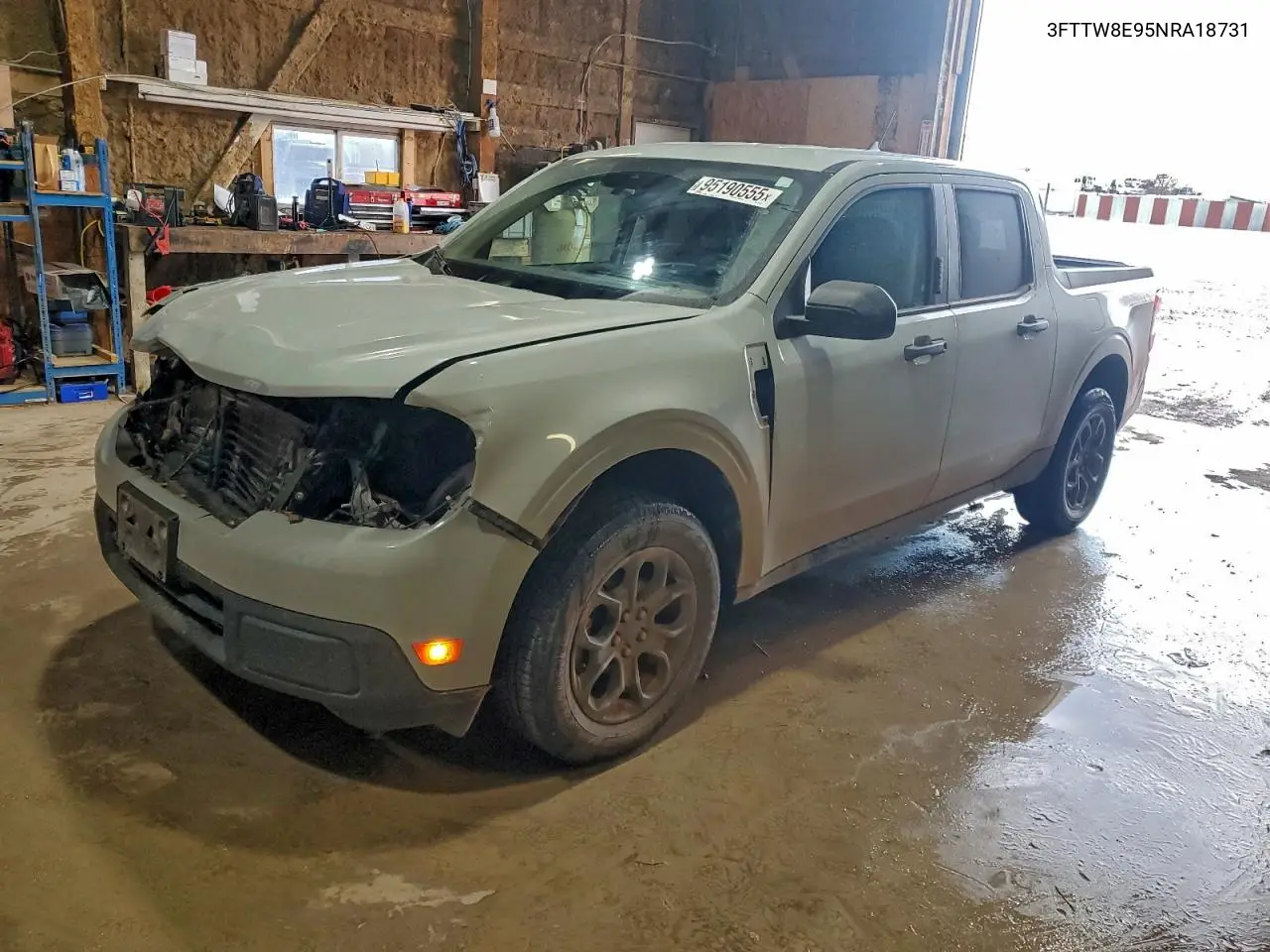 3FTTW8E95NRA18731 2022 Ford Maverick Xl
