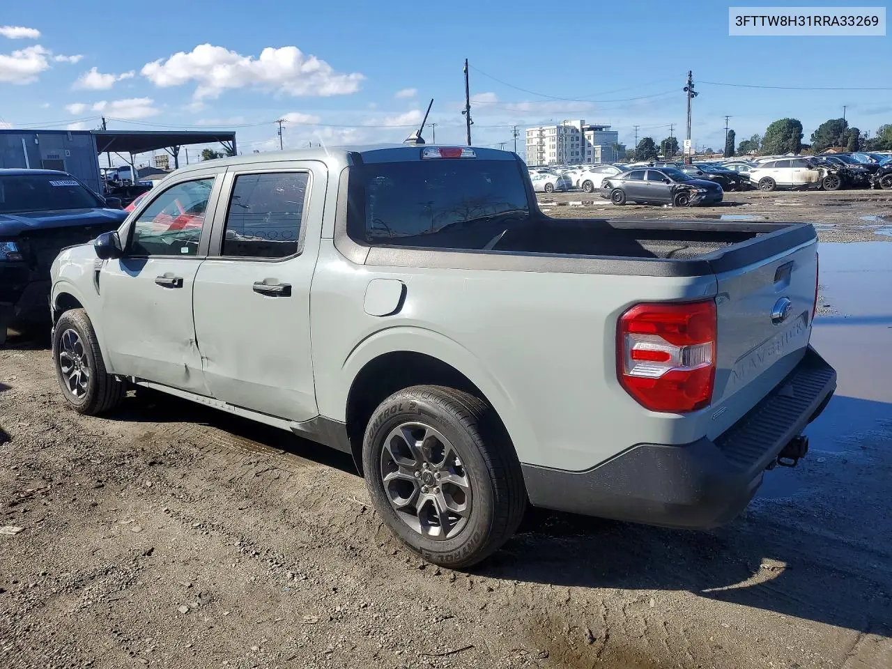3FTTW8H31RRA33269 2024 Ford Maverick Xlt