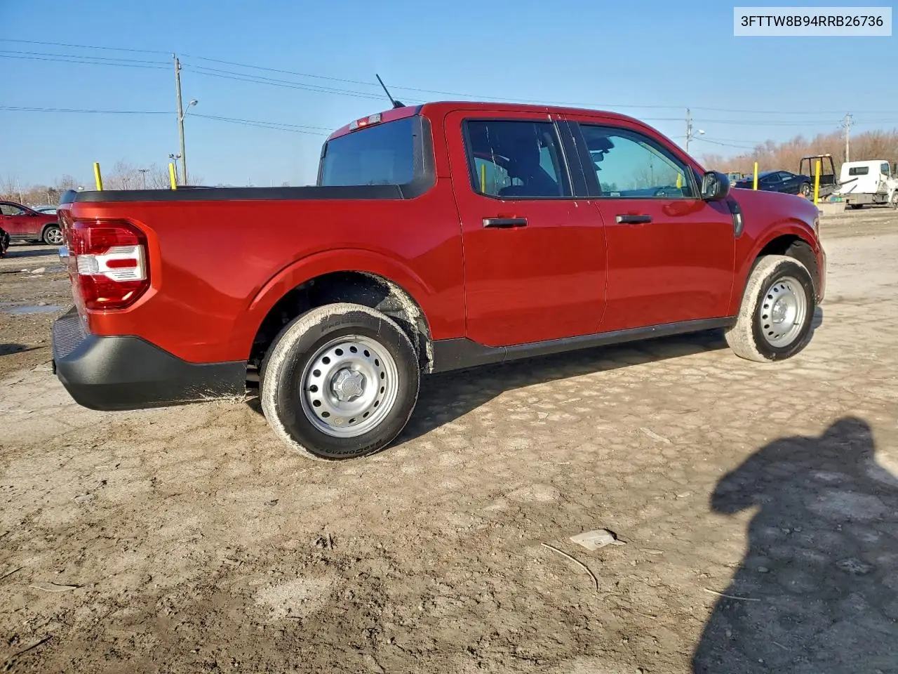 3FTTW8B94RRB26736 2024 Ford Maverick Xl