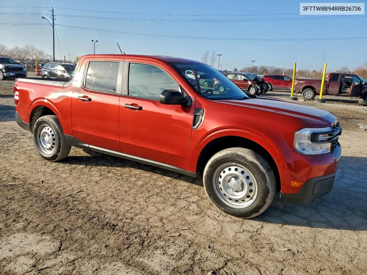 3FTTW8B94RRB26736 2024 Ford Maverick Xl