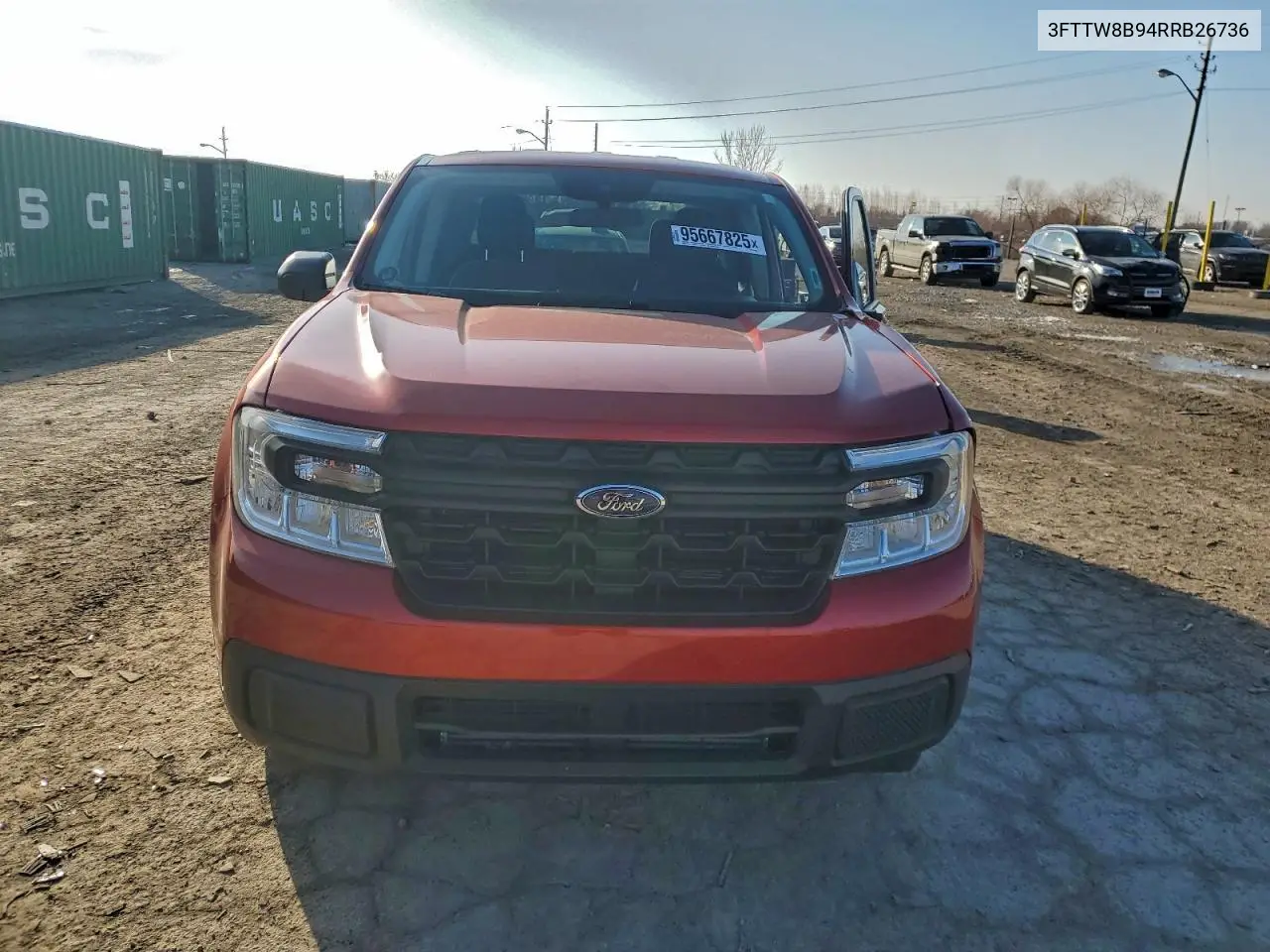 3FTTW8B94RRB26736 2024 Ford Maverick Xl
