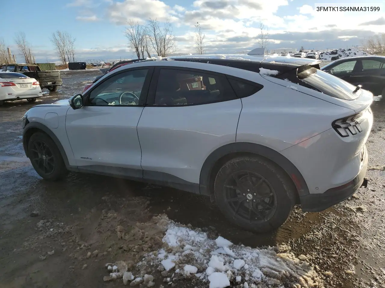 3FMTK1SS4NMA31599 2022 Ford Mustang Mach-E Select