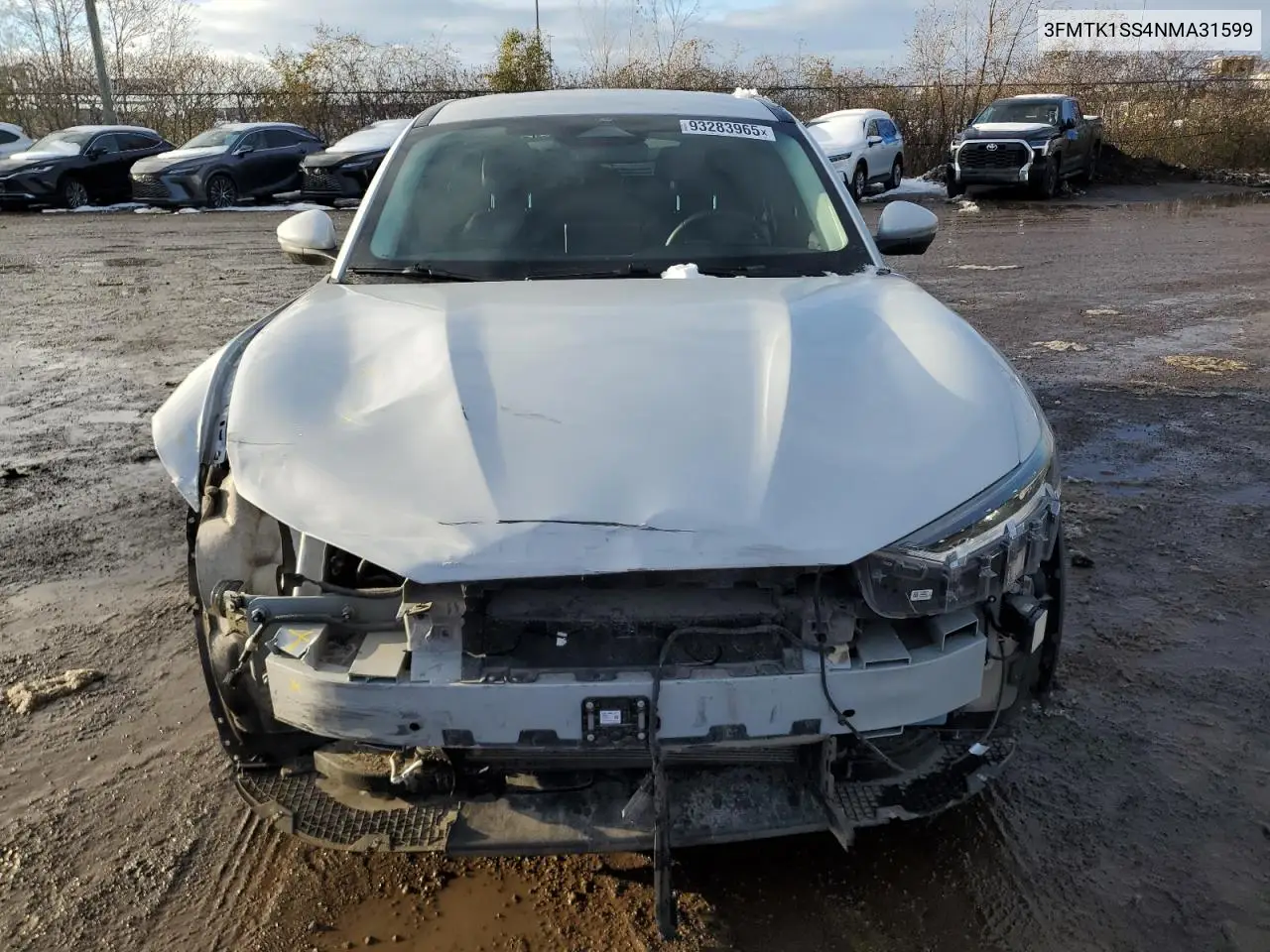 3FMTK1SS4NMA31599 2022 Ford Mustang Mach-E Select