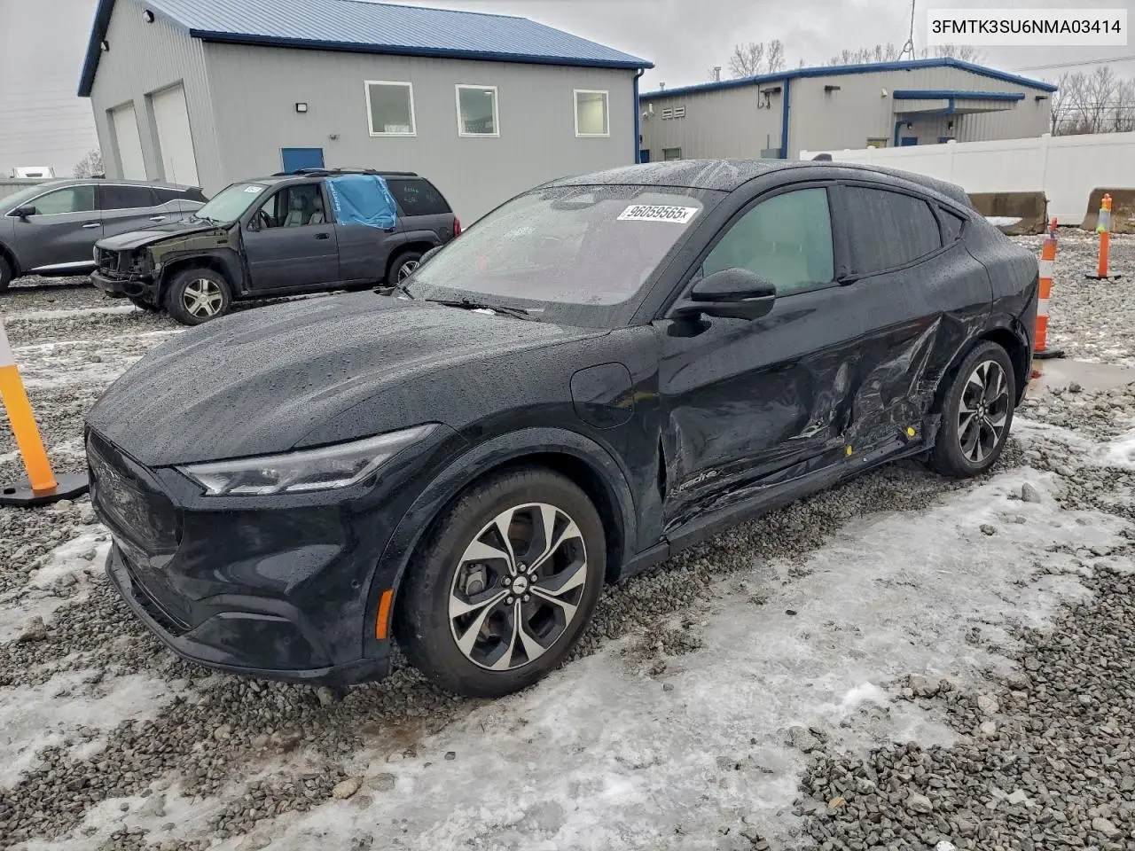 3FMTK3SU6NMA03414 2022 Ford Mustang Mach-E Premium