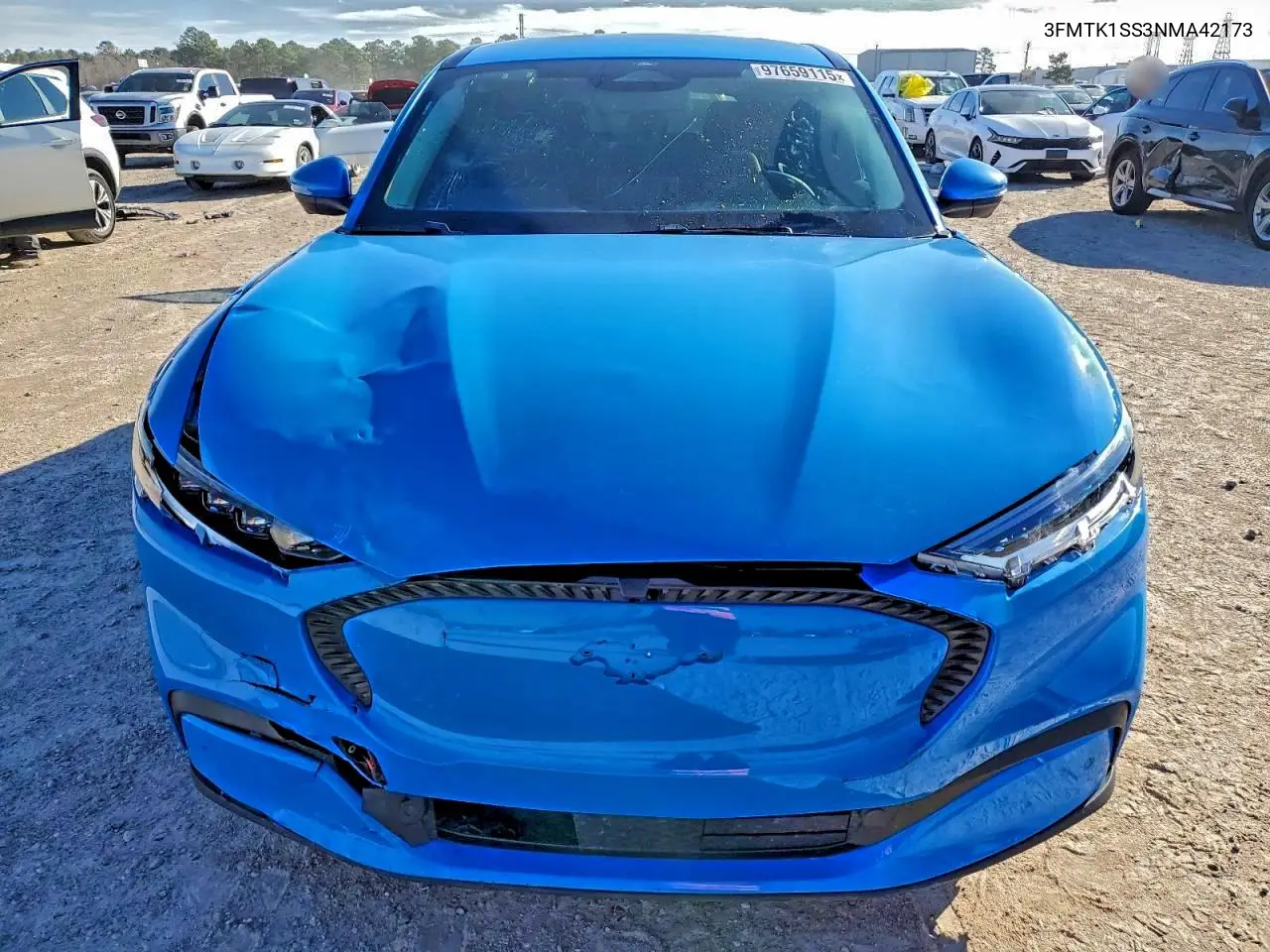 3FMTK1SS3NMA42173 2022 Ford Mustang Mach-E Select