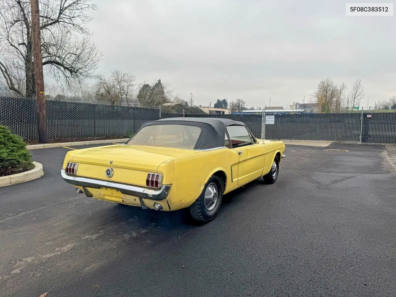 1965 Ford Mustang VIN: 5F08C383512 Lot: 77571385