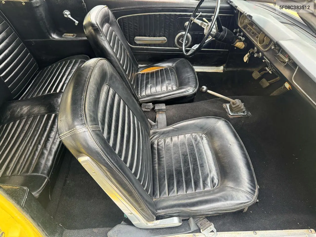 1965 Ford Mustang VIN: 5F08C383512 Lot: 77571385