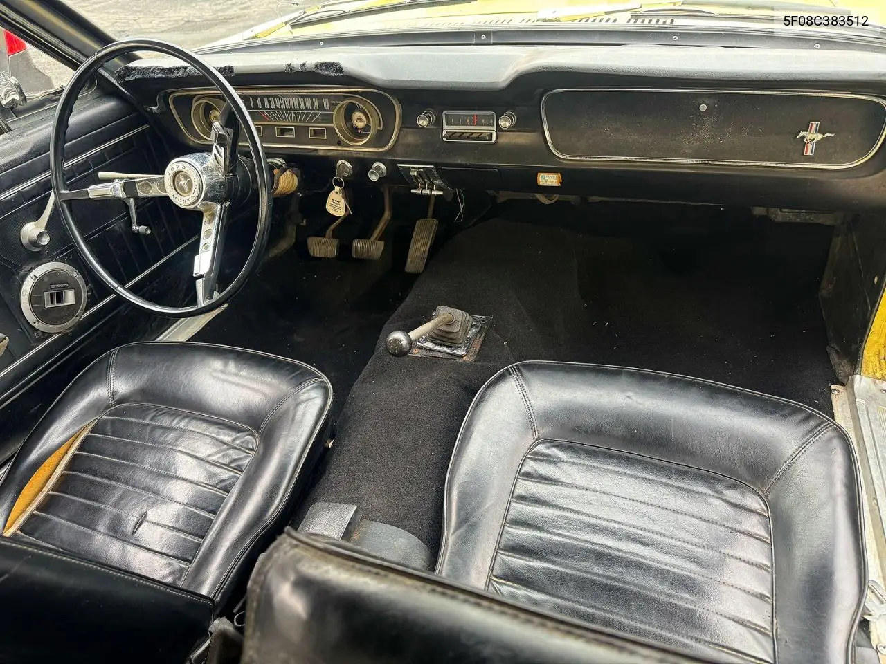1965 Ford Mustang VIN: 5F08C383512 Lot: 77571385