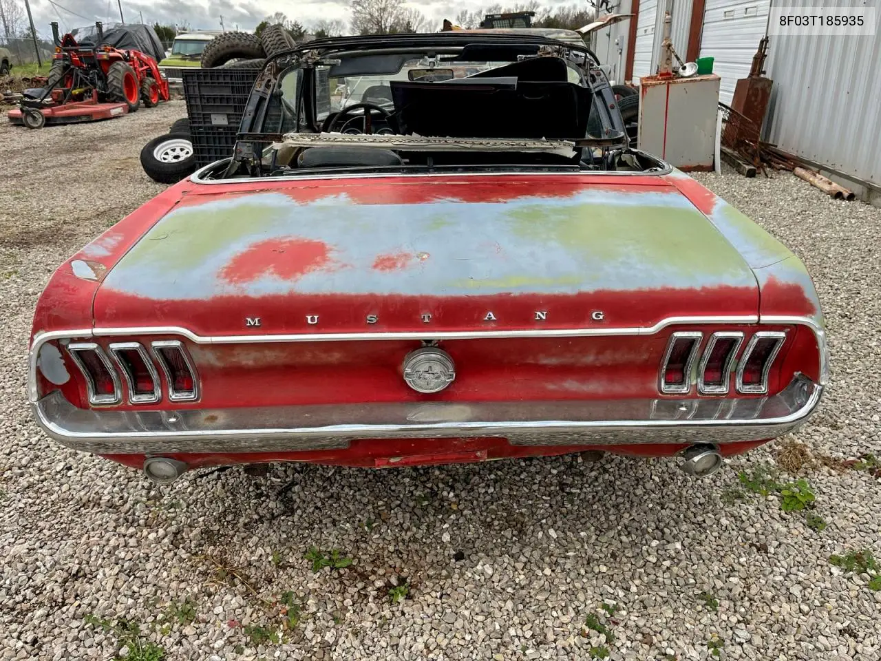 8F03T185935 1968 Ford Mustang