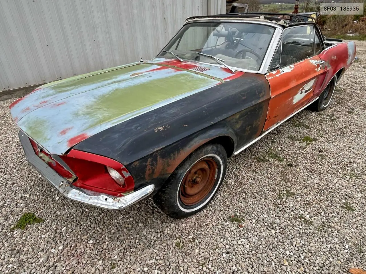 8F03T185935 1968 Ford Mustang