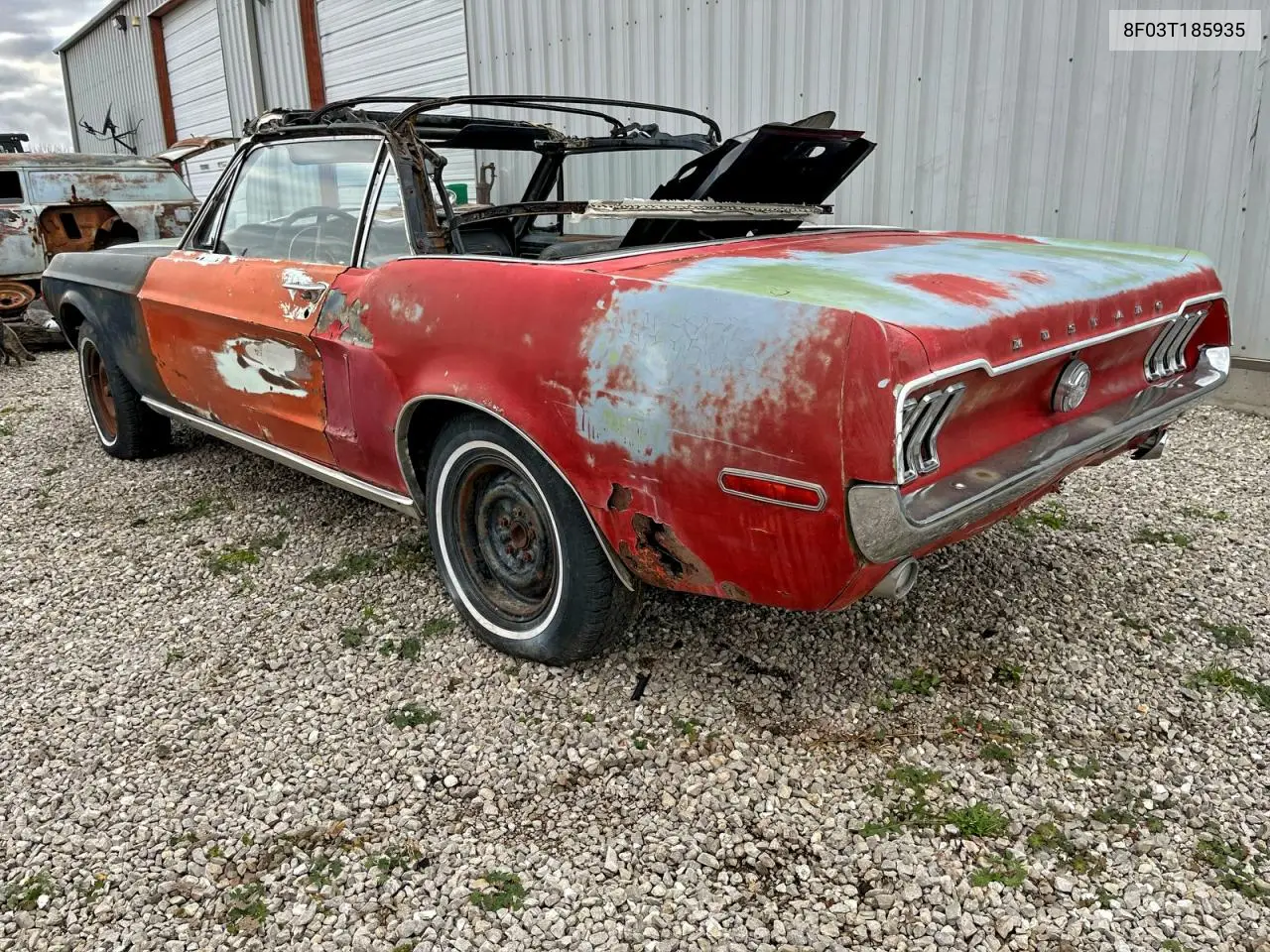 8F03T185935 1968 Ford Mustang