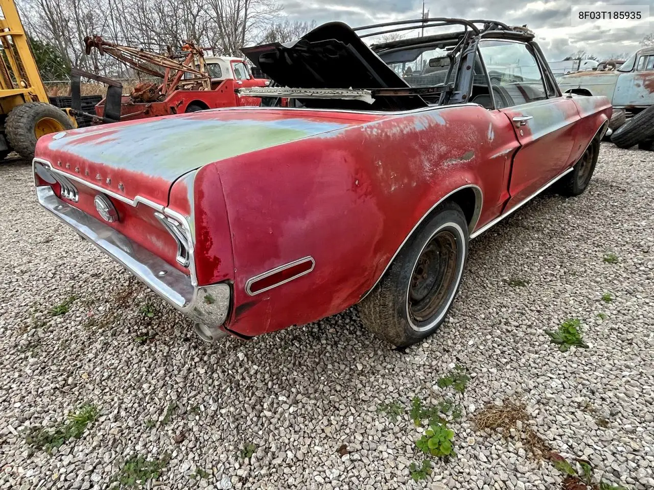 8F03T185935 1968 Ford Mustang