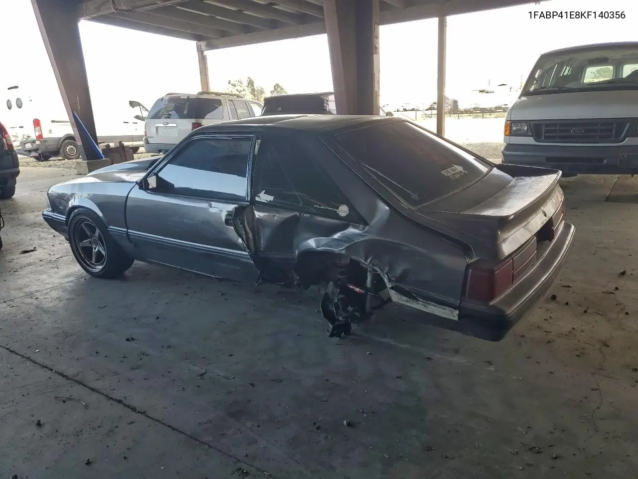 1FABP41E8KF140356 1989 Ford Mustang Lx