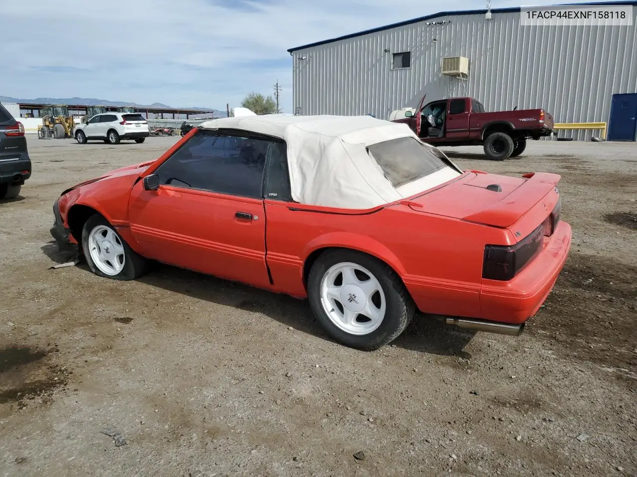 1FACP44EXNF158118 1992 Ford Mustang Lx
