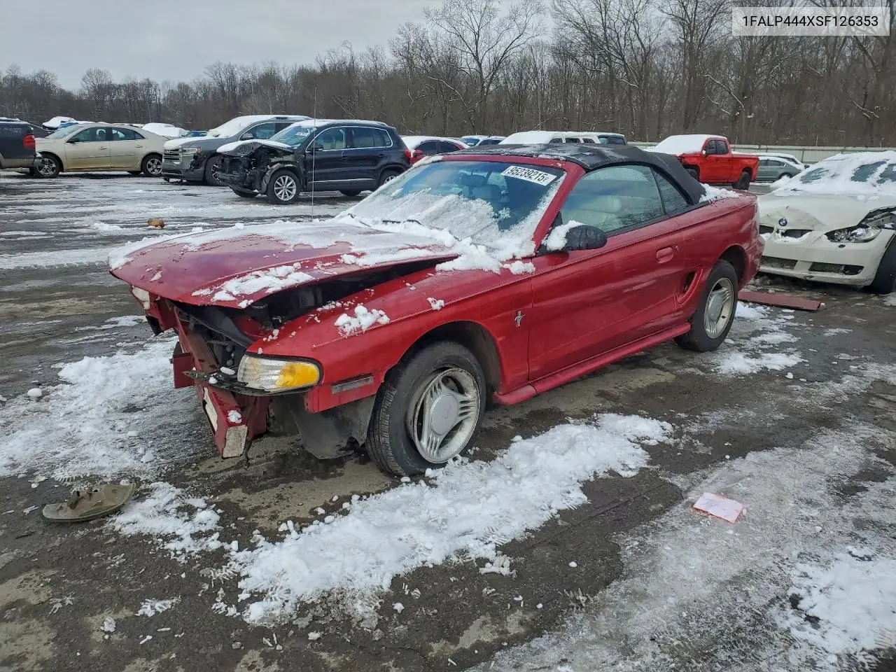 1FALP444XSF126353 1995 Ford Mustang
