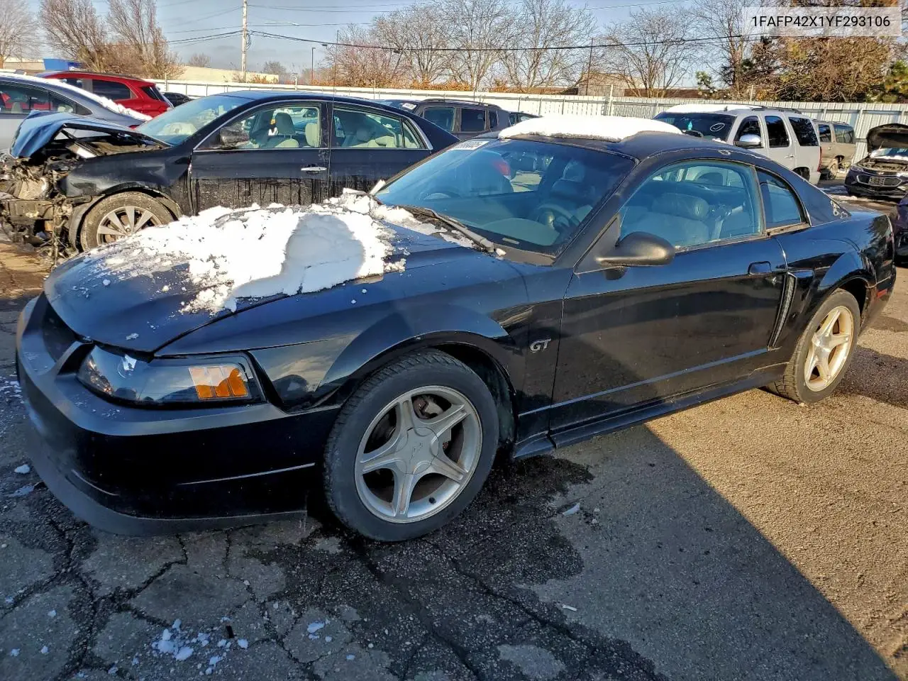 1FAFP42X1YF293106 2000 Ford Mustang Gt