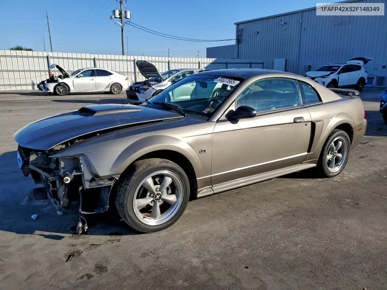 1FAFP42X52F148349 2002 Ford Mustang Gt