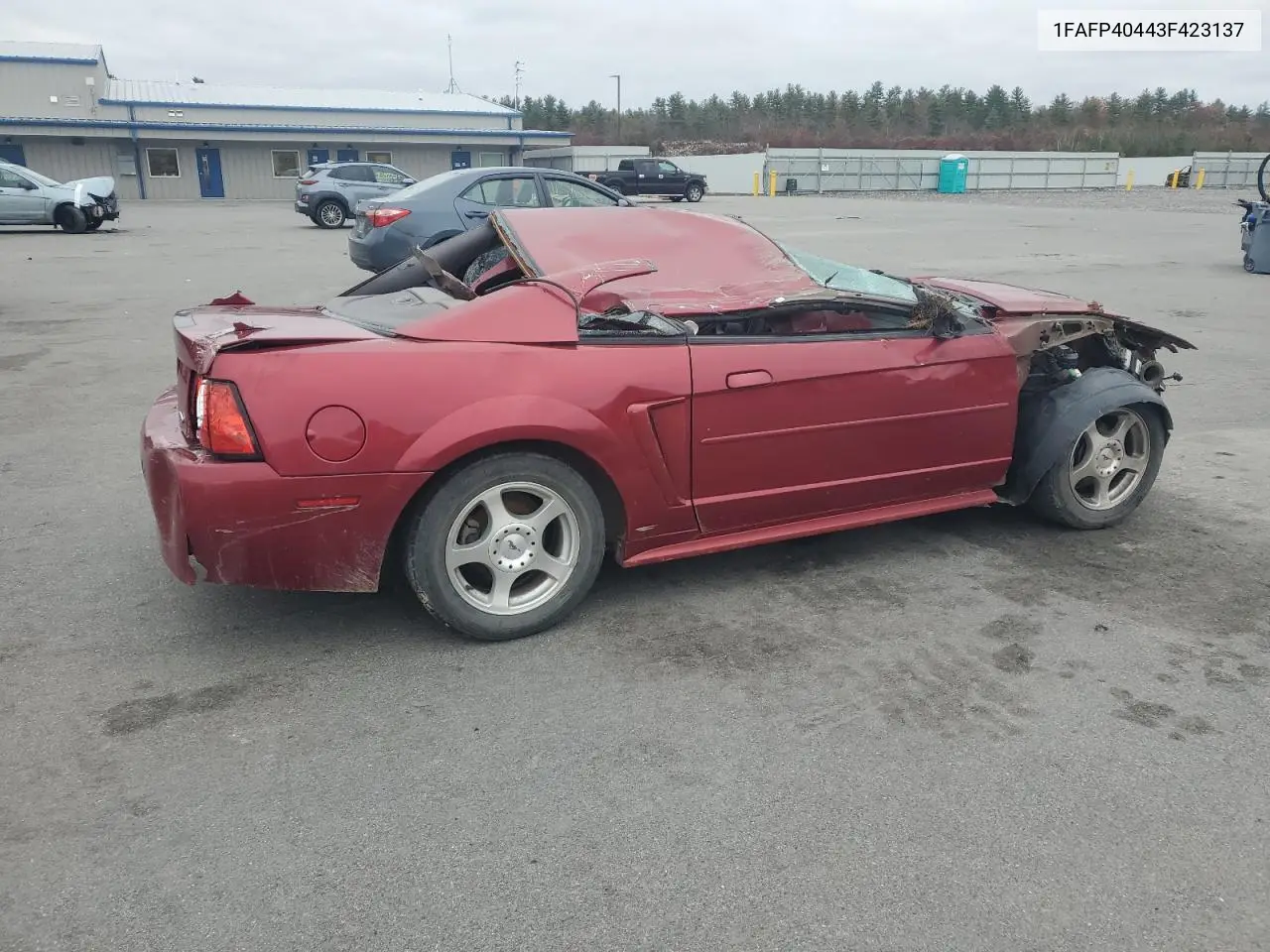 1FAFP40443F423137 2003 Ford Mustang