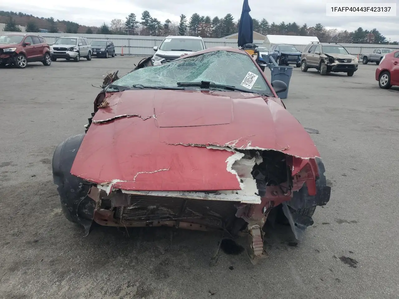 1FAFP40443F423137 2003 Ford Mustang