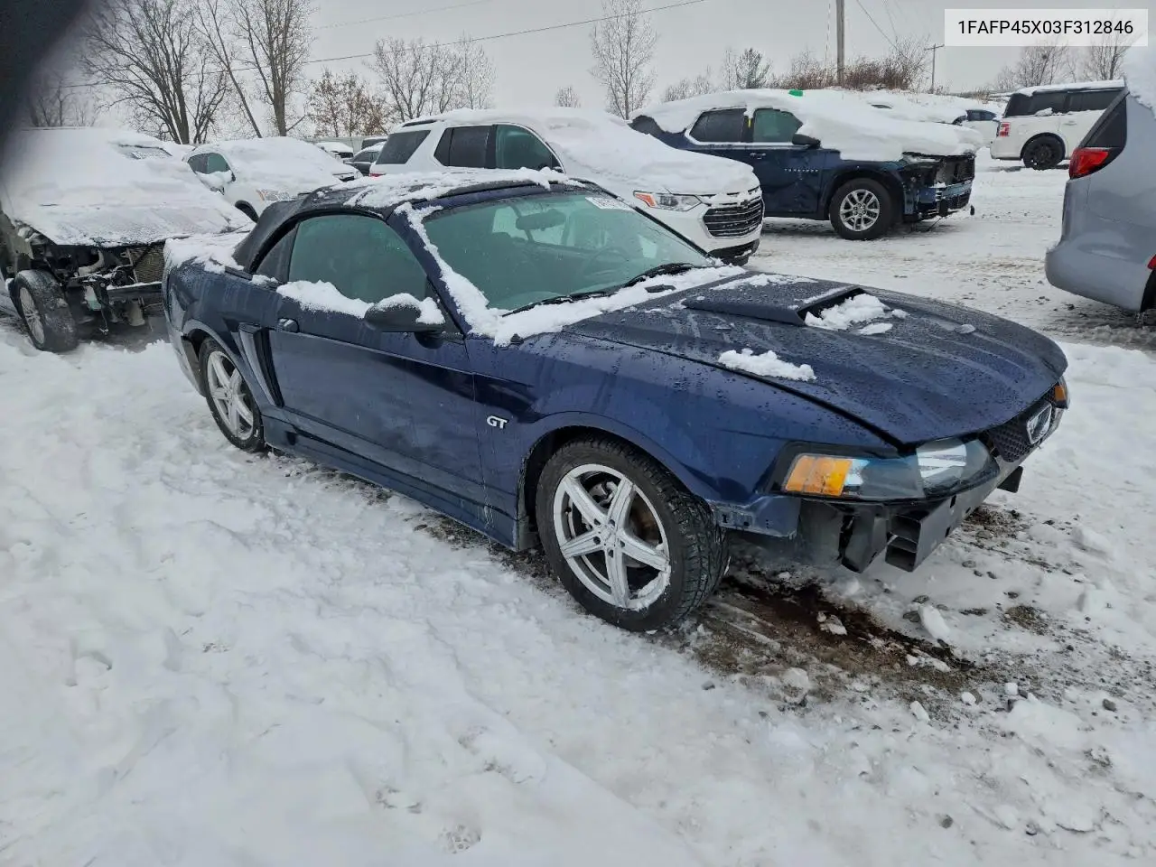 1FAFP45X03F312846 2003 Ford Mustang Gt