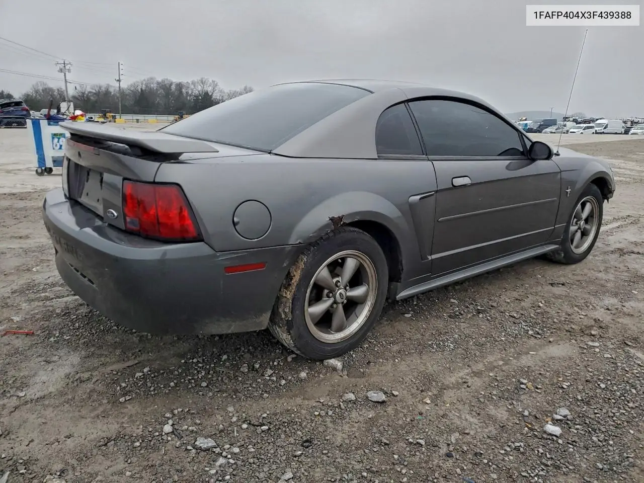1FAFP404X3F439388 2003 Ford Mustang