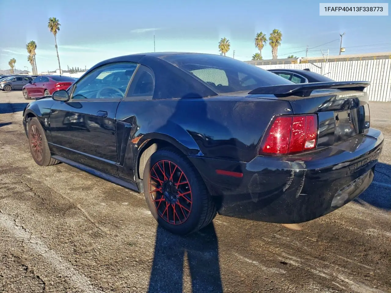 1FAFP40413F338773 2003 Ford Mustang
