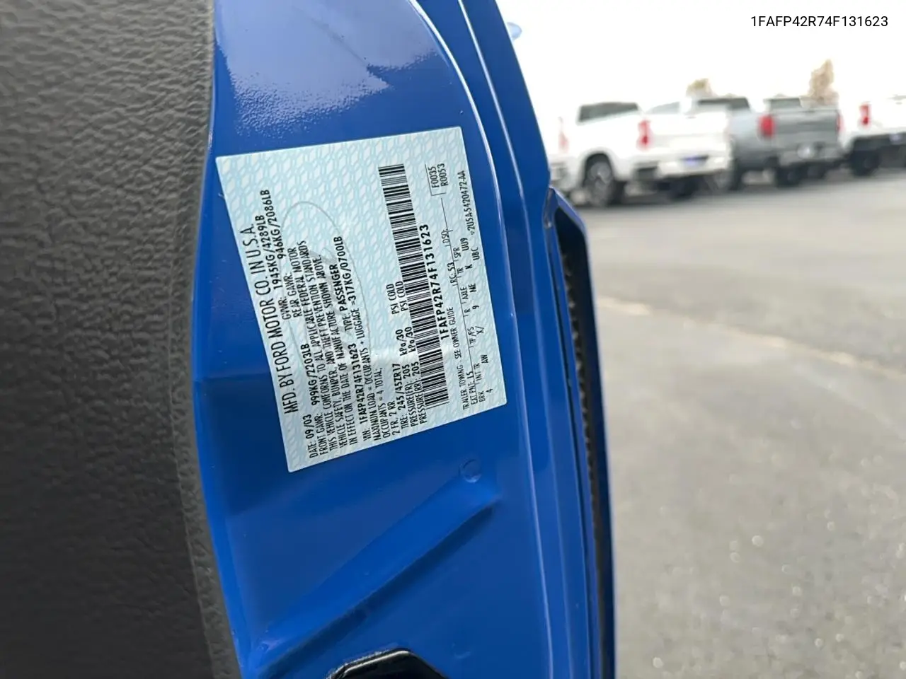 1FAFP42R74F131623 2004 Ford Mustang Mach I