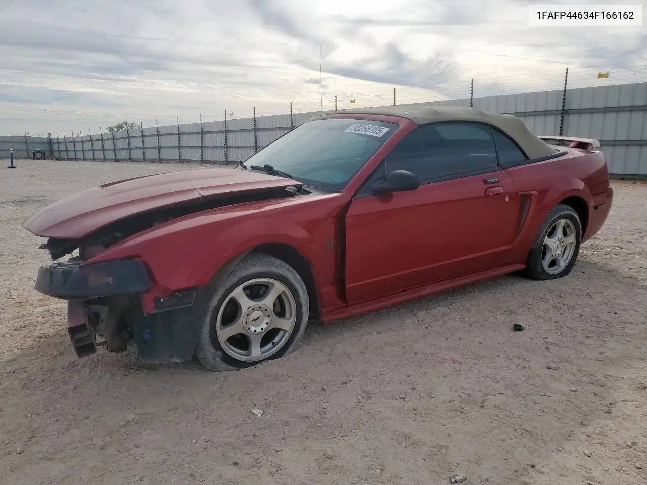 1FAFP44634F166162 2004 Ford Mustang