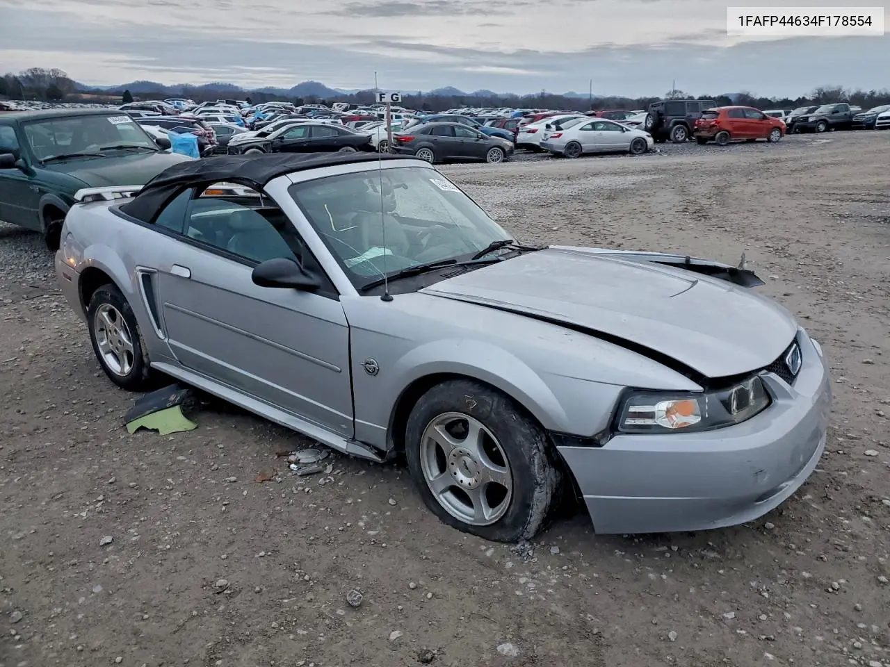 1FAFP44634F178554 2004 Ford Mustang