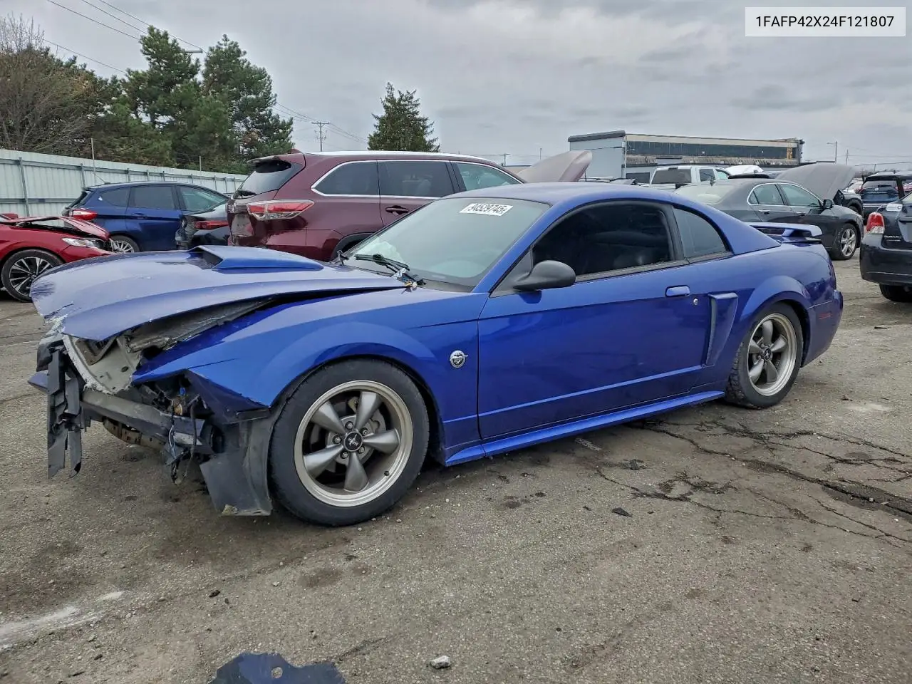 1FAFP42X24F121807 2004 Ford Mustang Gt