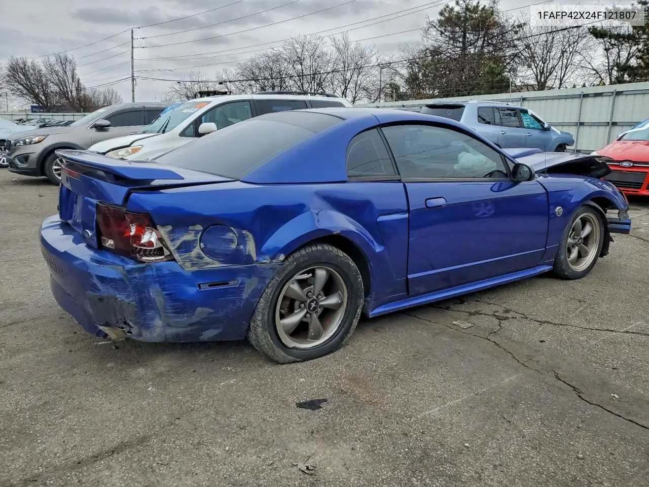 1FAFP42X24F121807 2004 Ford Mustang Gt