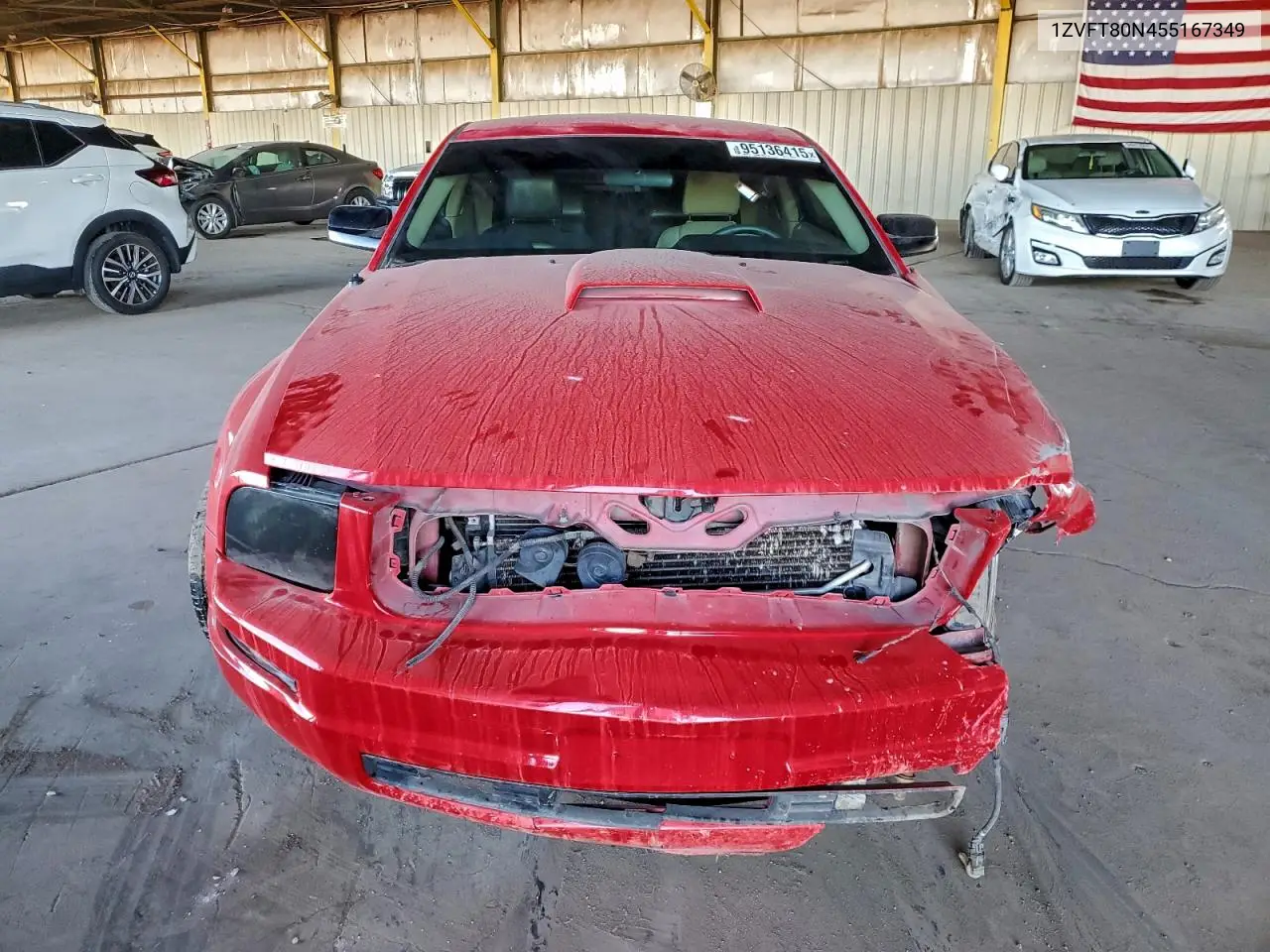 1ZVFT80N455167349 2005 Ford Mustang