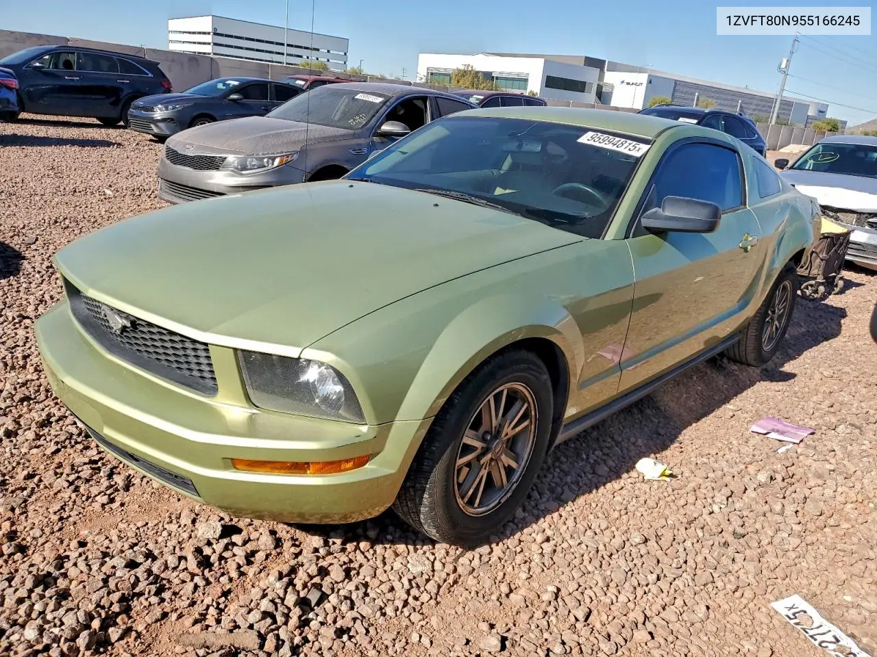 1ZVFT80N955166245 2005 Ford Mustang