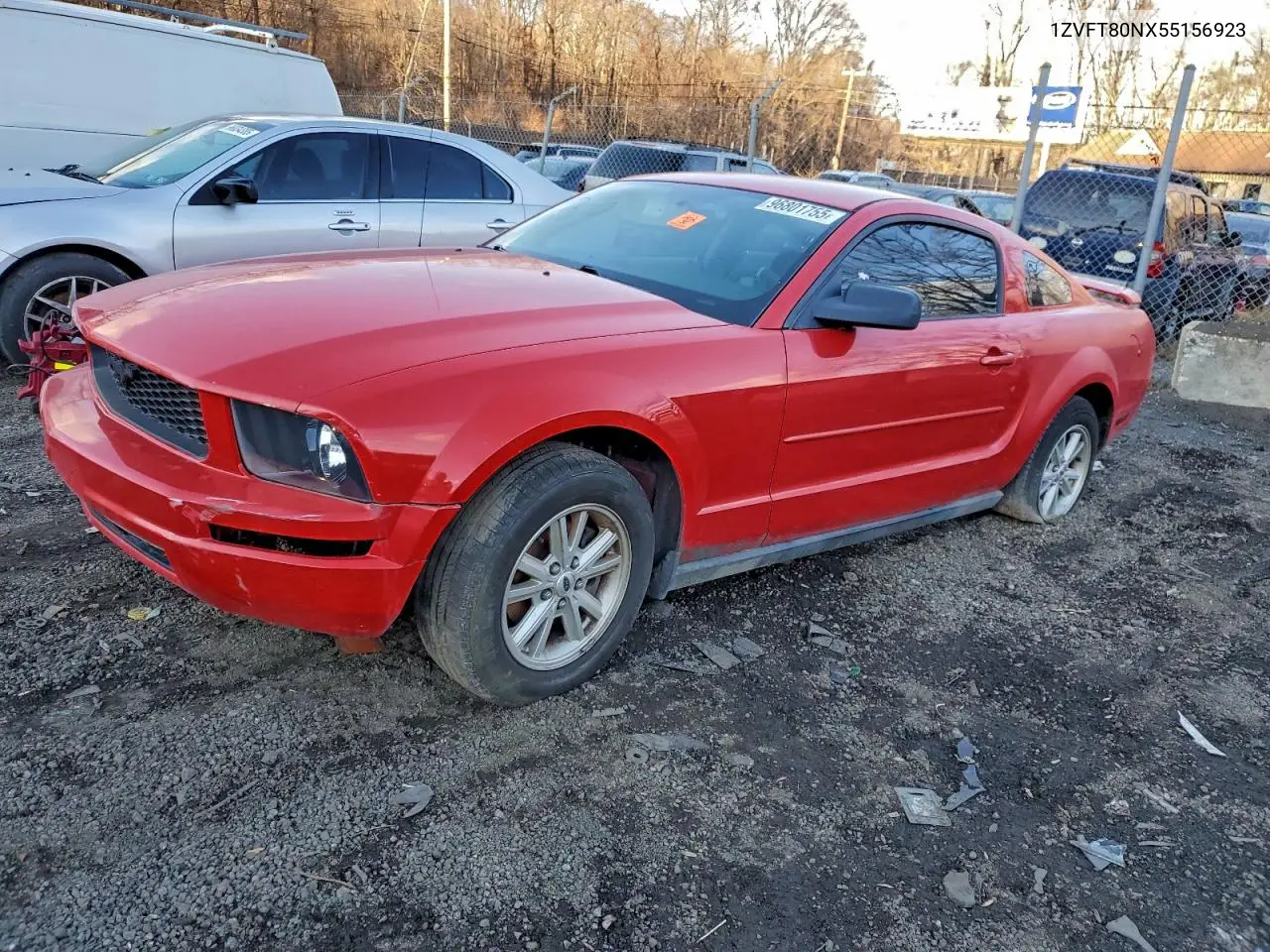 1ZVFT80NX55156923 2005 Ford Mustang